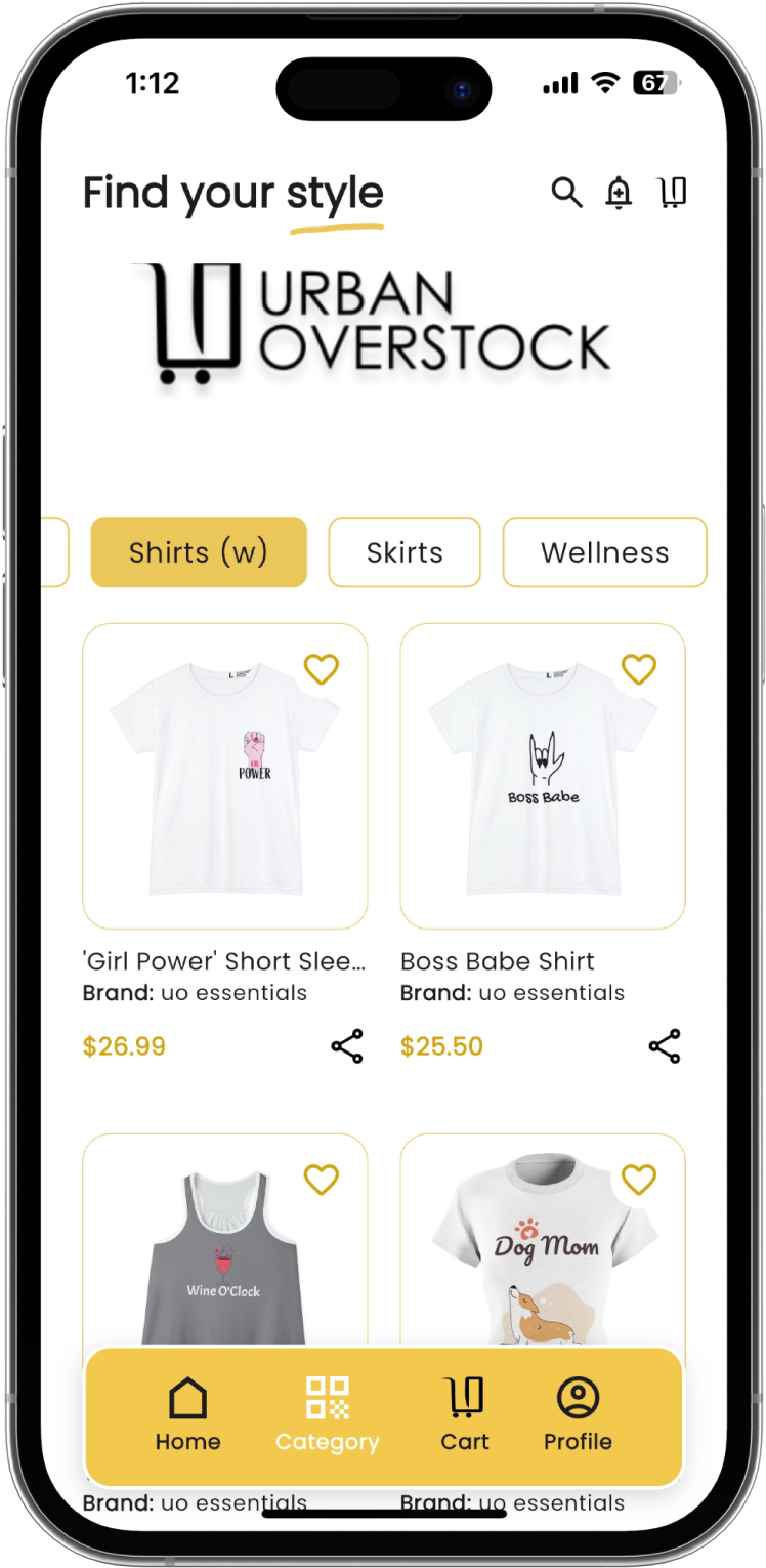 urban overstock mobile app