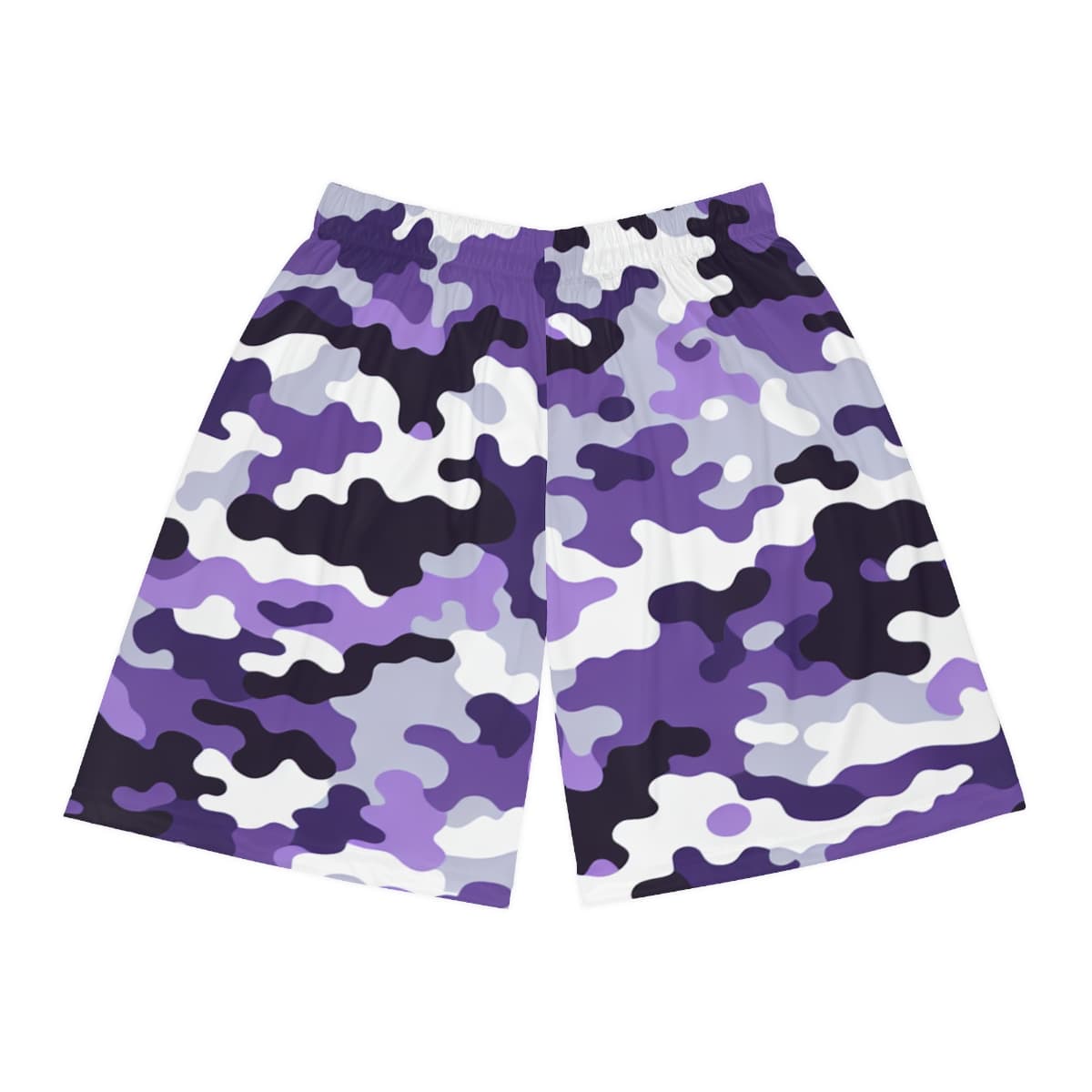Purple Camo Basketball Shorts