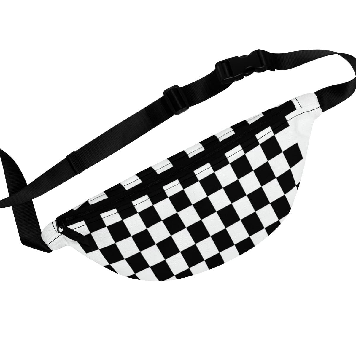 Checkered Fanny Pack